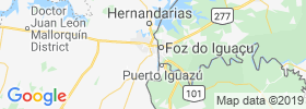 Presidente Franco map